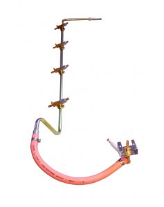 Rozvod plynu + postranný varič - 4 Series
